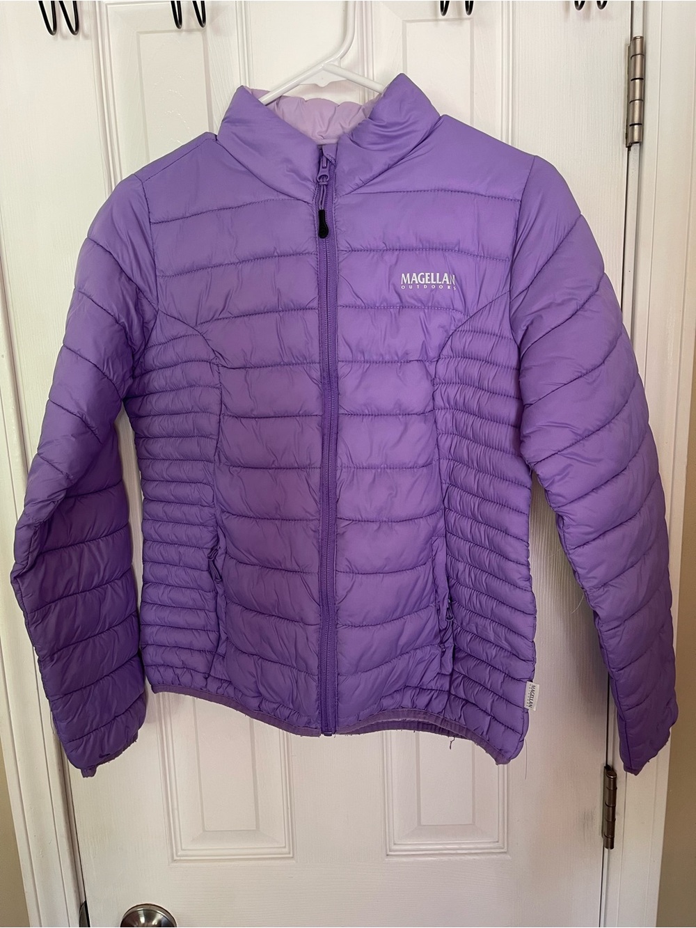 Magellan Outdoors Kids Lightweight Quilted Jacket - Lavender Purple
